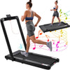 LED Display Folding Electric Walking Running Machine Treadmill Fitness QR