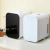 8L Mini Fridge Classic Table Top Cooler/Warmer Bedroom, Car, Travel Black White