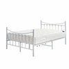 Panana 4ft Small Double & 4ft 6 Double Classic Metal Bed Frames in Black/White