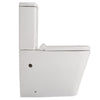 Full Base White Ceramic Toilet Soft Close Coupled Bathroom Pan Seat WC Cloakroom