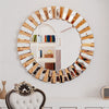 Decorative Wall Mirror Circle Hanging Mirror Apartment Restroom Vanity Mirror UK