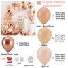 NEW Blush Nude Balloon Arch Garland Kit Wedding Pink Apricot Balloon Party Decor