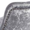 Crushed Velvet Bar Stools High Lift Swivel Stool Hub Club Cafe Breakfast Chairs