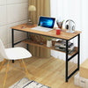 120cm Home Furniture Office PC Computer Desk Writing Table Workstation Bookshelf