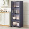 Kitchen Pantry Cupboard Tall Storage Cabinet Display Unit Organizer Freestandind