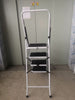 Folding 2 3 4 Step Ladder Safety Non Slip Mat Tread Foldable Kitchen Home DIY