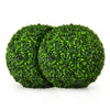 2 PCS 40cm Artificial Topiary Ball Sun Protection Realistic Topiary Tree