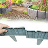 40 Garden Lawn Cobbled Stone Effect Plastic Edging Plant Border Simply Hammer In