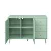 Modern Sideboard Buffet Storage Cabinet Cupboard w/ Drawers for Living Room Mint