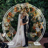 Thicken Tubes White Wedding Arch Backdrop Stand Walk Through Door Gate Archway