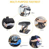 Footrest with Soft Pad Foot Rest for Car Home Train 4-Level Height Adjustment UK