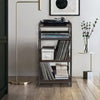 4-Tier Vinyl Record Storage Record Player Stand Side Table for Home Office Study