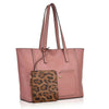 Leopard Print Purse & Large Tote Bag Womens Shoulder Handbag Animal