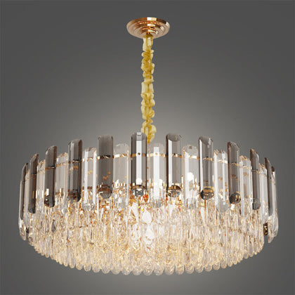 3/4/5-Layer Luxury Crystal Chandelier Ceiling Light Pendant Lamp Living Room Hal