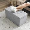 Large Ottoman Box FootStool Folding Storage Toy Seat Pouffe Colors 76*38*38cm