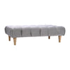 Large Footstool Velvet Pouffe Foot Stool Ottoman Living Room Bench Coffee Table