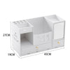 Desktop Cosmetic Organiser Unit Storage Box Large with Drawers/Mirror
