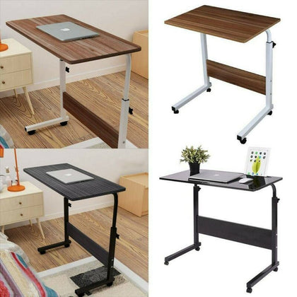 Adjustable Portable Laptop Table Notebook Desk Trolley Sofa Bed Tray Computer UK