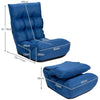 Adjustable Folding Lazy Floor Sofa Chair Gaming Couch Recliner Bed Lounge Seat
