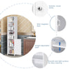 Bathroom Tall Cabinet Slim Freestanding Storage Organizer W/ Adjustable Shelves