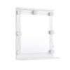 Mirrored Bathroom Cabinet LED White 1/2/3 Doors Mounted Cupboard Wall Mounted