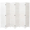 3/4/6 Panel Wood/Wicker Room Divider Privacy Screen/Separator/Folding Partition