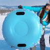 47/62/95'' Inflatable Snow Tube Winter Fun Toy Sled Outdoor Sledding with Handle