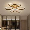 Modern LED Ceiling Light Chandelier Light LivingRoom Bedroom Pendant Flower Lamp