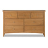 Oak Chest of Drawers Large 7 Drawer Chest Wide Bedroom Furniture EDWARD HOPPER