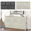 Fabric Chest of 2/3/4/5/7/8 Drawers Cabinet Bedside Table Organiser Storage Unit