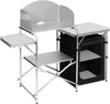 Camping Table Kitchen Unit Folding Storage Outdoor Cook Station W/ Bag