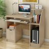 Computer Desk with Drawers Shelf Study PC Table Home Office Workstation UK