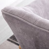 Modern Fabric Linen Armchair Upholstery Living Room Reception Chair Single Sofa