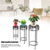 3Pcs Tall Modern Plant Pot With Stands Set Modern Freestanding Planter