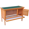 LARGE 3FT WOODEN SINGLE RABBIT HUTCH PET INDOOR OUTDOOR HOUSE FERRET GUINEA PIG