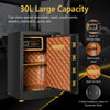 30L Digital Security Safe Box Electronic Money Cash Jewelry Deposit with 4 Keys