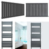 Modern Bathroom Straight Heated Towel Rail Radiator Ladder Warmer Heating
