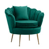 Oyster Velvet Accent Armchair Sofa Chair Footstool Available Lounge Living Room