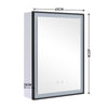 LED Bathroom Mirror Wall Mounted Cabinet Storage Cupboard Shelves Vanity Unit