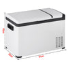 Portable 30L Car Refrigerator Dual Zone Compressor Fridge Camping Freezer 46W