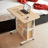 Adjustable Mobile Laptop Table Notebook Desk Sofa Bed Tray Computer StorageShelf
