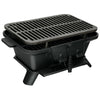 Portable Charcoal Grill Camping Picnic BBQ Grill with Double-sided Grilling Net