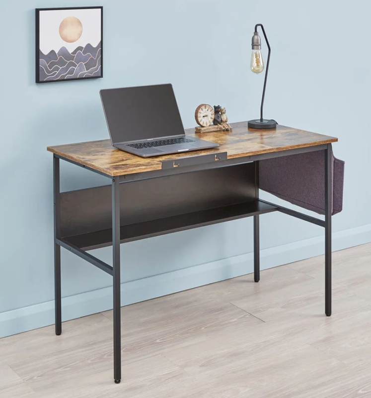 Long desk hot sale with storage