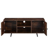 Brown TV Cabinet Modern Rectangle TV Storage Living Room Home Furniture New