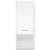 Tall Bathroom Cupboard Large Tallboy Cabinet Free Standing Storage Unit Home New