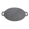 Non Stick Reversible Cast Iron Griddle Plate Grill Fry Pan BBQ Hob 5mm Thickness