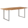 Dining Table 180x90x76 Solid Acacia Wood J4L5