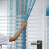 214x90CM Aluminum Door Curtain Metal Chain Fly Insect Blinds Screen Pest Control