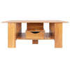 Wooden Coffee Tea Table Rectangle Living Room Soda Side Desk with Storage Drawer