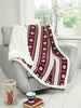 Luxury Union Jack USA Flag Cosy Fleece Sofa Bed Blanket Throw Sherpa Faux Fur